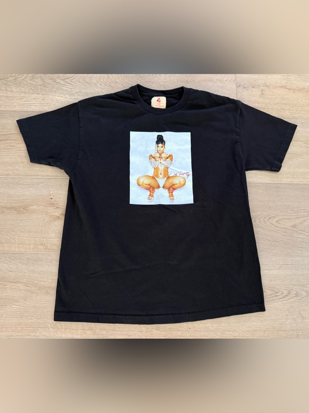 4 Hunnid x Day Sulan Graphic Tee Large Black YG Streetwear Made in USA